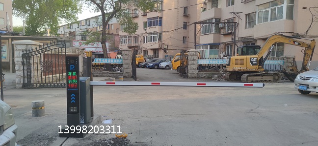 沈陽市市政工程養護管理所安裝道閘車牌識別系統